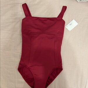 Ainsliewear Womens Square Neck Ballet Leotard